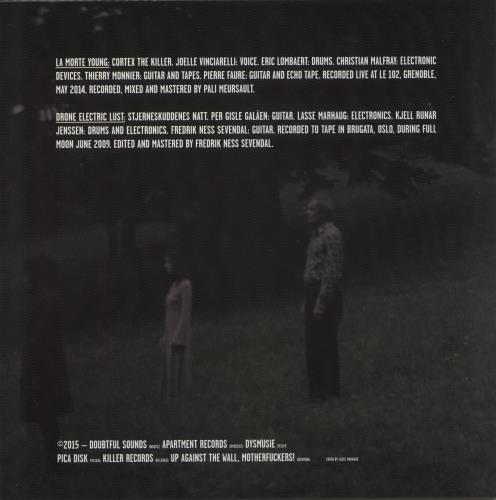 Drone Electric Lust Split LP vinyl LP album (LP record) UK 9RVLPSP866062