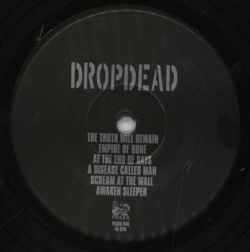 Dropdead Dropdead / Totalit�r 7" vinyl single (7 inch record / 45) US 7R307DR835554