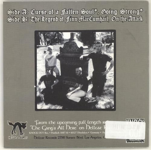 Dropkick Murphys Curse Of A Fallen Soul 7" vinyl single (7 inch record / 45) UK DOP07CU700410