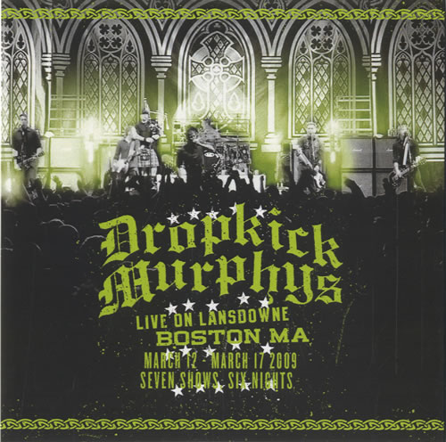 Dropkick Murphys Live On Lansdowne + DVD-R CD-R acetate US DOPCRLI502080