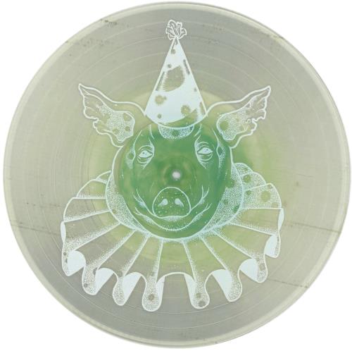 Drug Church Swell - Clear with Green Haze Vinyl 12" vinyl single (12 inch record / Maxi-single) US 46212SW863972