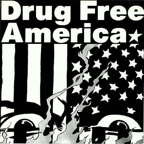 Drug Free America Heaven Ain't High Enough 12" vinyl single (12 inch record / Maxi-single) UK DOX12HE461561