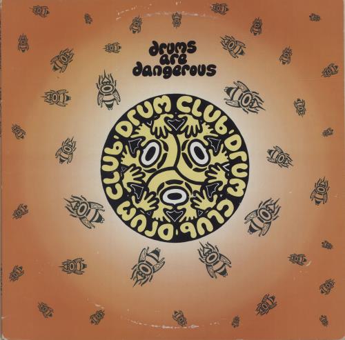 Drum Club Drums Are Dangerous 2-LP vinyl record set (Double LP Album) UK O332LDR680084