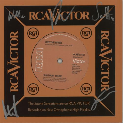 Dry The River Zaytoun' Theme - RSD13 - Autographed 7" vinyl single (7 inch record / 45) UK D8107ZA682061