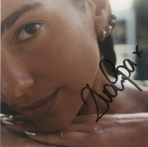 Dua Lipa Radical Optimism + Handwritten album notebook & Autographed Art Card CD album (CDLP) UK 1W7CDRA873293
