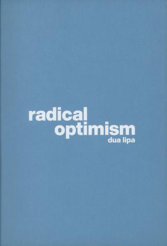 Dua Lipa Radical Optimism + Handwritten album notebook & Autographed Art Card CD album (CDLP) UK 1W7CDRA873293