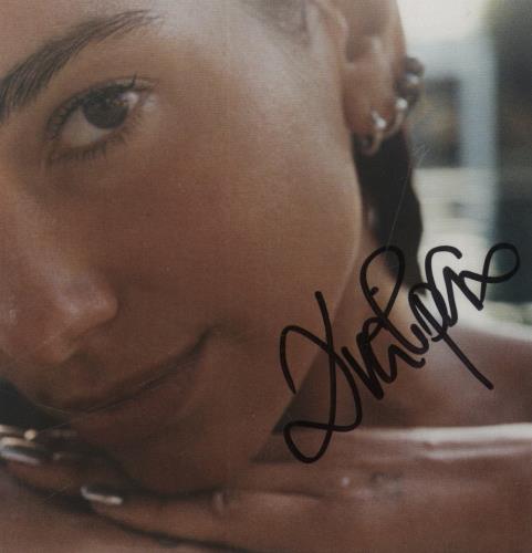 Dua Lipa Radical Optimism - Clear Vinyl / Alt Artwork + Autographed Print vinyl LP album (LP record) UK 1W7LPRA838719