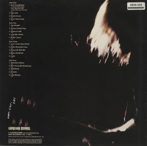 Duane Allman An Anthology 2-LP vinyl record set (Double LP Album) UK UAN2LAN773923