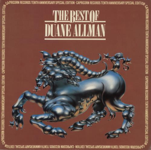 Duane Allman The Best Of Duane Allman - Gold Stamp - EX vinyl LP album (LP record) UK UANLPTH865273