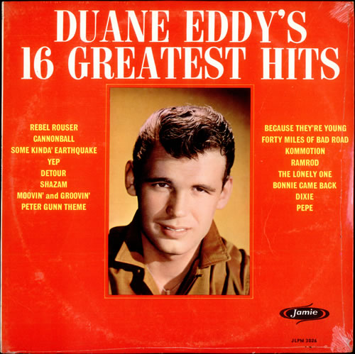 Duane Eddy 16 Greatest Hits - Sealed vinyl LP album (LP record) US DUALPGR506930