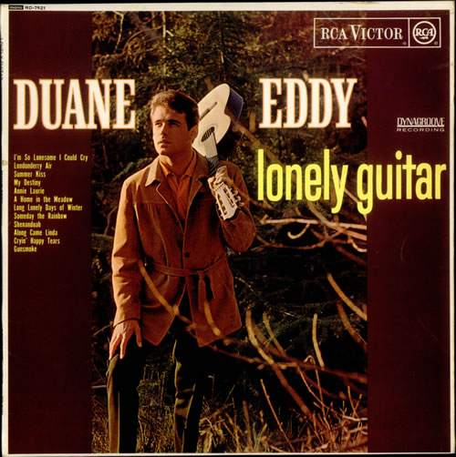 Duane Eddy Lonely Guitar vinyl LP album (LP record) UK DUALPLO534646