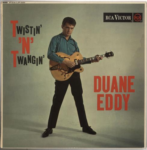 Duane Eddy Twistin' 'n' Twangin' vinyl LP album (LP record) UK DUALPTW741129