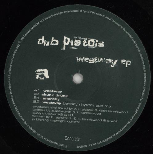Dub Pistols Westway EP 12" vinyl single (12 inch record / Maxi-single) UK DBI12WE868355