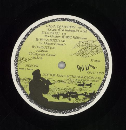 Dub Syndicate North Of The River Thames vinyl LP album (LP record) French DH7LPNO859532