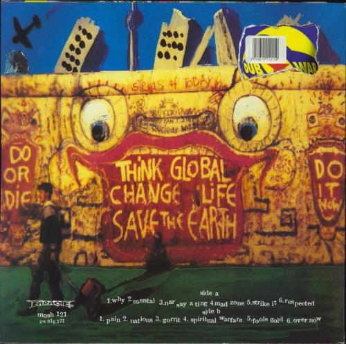 Dub War Pain vinyl LP album (LP record) UK DC4LPPA515221