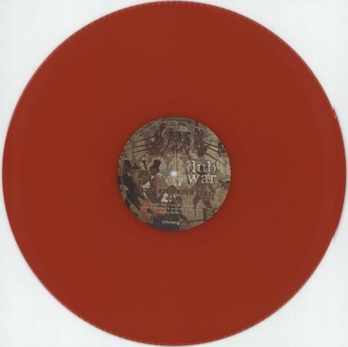 Dub War Westgate Under Fire - Red Vinyl - Autographed vinyl LP album (LP record) UK DC4LPWE875421