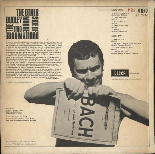 Dudley Moore The Other Side Of Dudley Moore vinyl LP album (LP record) UK DLELPTH707301