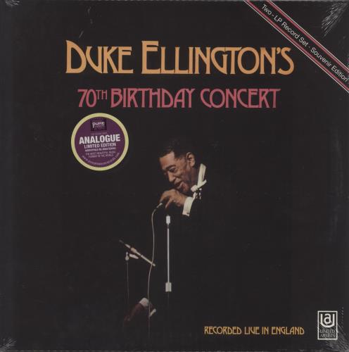 Duke Ellington 70th Birthday Concert - 180gm - Sealed 2-LP vinyl record set (Double LP Album) UK DA32LTH874484