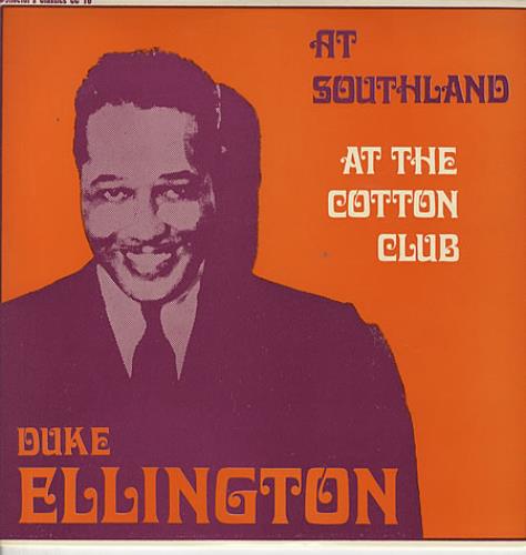 Duke Ellington At Southland / At The Cotton Club vinyl LP album (LP record) French DA3LPAT339525