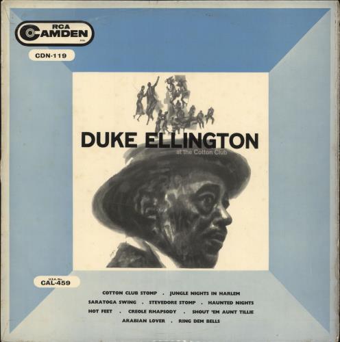 Duke Ellington At The Cotton Club - 1st vinyl LP album (LP record) UK DA3LPAT710349