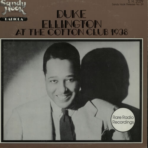 Duke Ellington At The Cotton Club 1938 vinyl LP album (LP record) US DA3LPAT590705