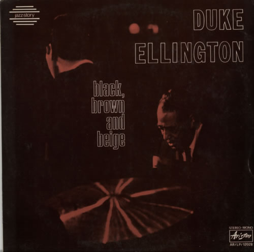 Duke Ellington Black, Brown And Beige vinyl LP album (LP record) Italian DA3LPBL332384