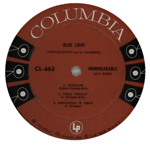 Duke Ellington Blue Light vinyl LP album (LP record) US DA3LPBL585945