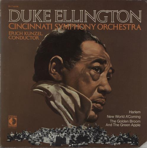 Duke Ellington Cincinnati Symphony Orchestra vinyl LP album (LP record) US DA3LPCI670005
