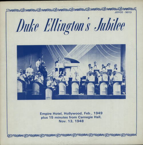 Duke Ellington Duke Ellington's Jubilee vinyl LP album (LP record) US DA3LPDU588325