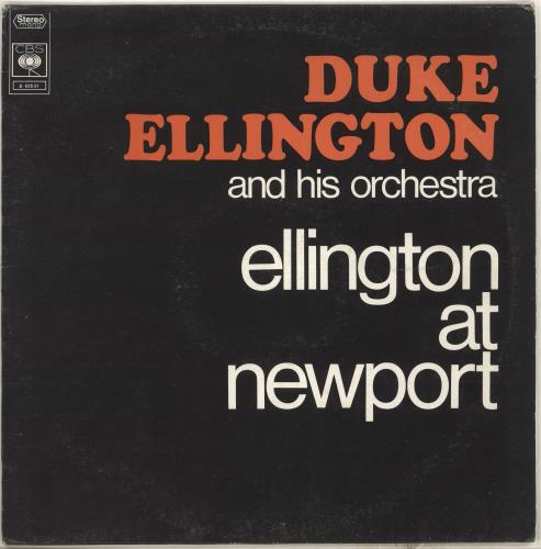 Duke Ellington Ellington At Newport - Matt Sleeve vinyl LP album (LP record) French DA3LPEL691355