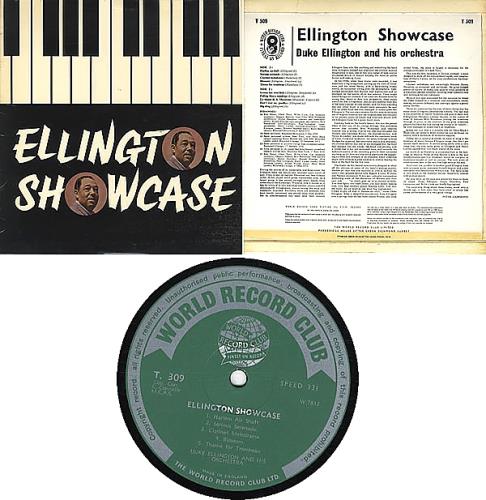 Duke Ellington Ellington Showcase vinyl LP album (LP record) UK DA3LPEL332346
