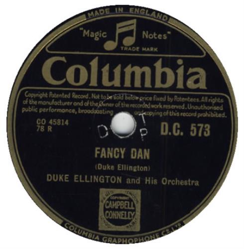 Duke Ellington Fancy Dan 78rpm shellac record UK DA378FA394444