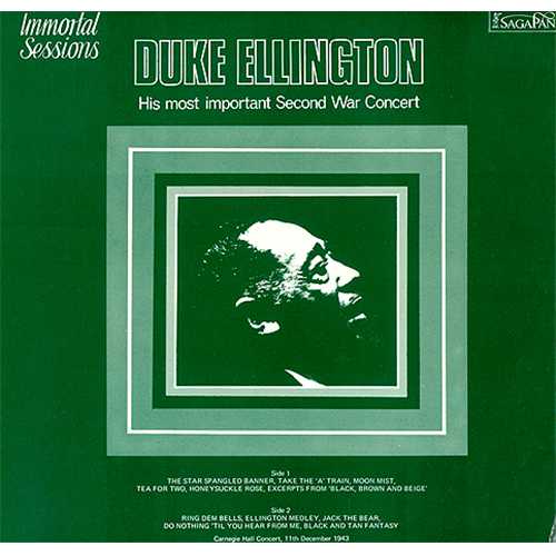Duke Ellington Immortal Sessions vinyl LP album (LP record) UK DA3LPIM409314