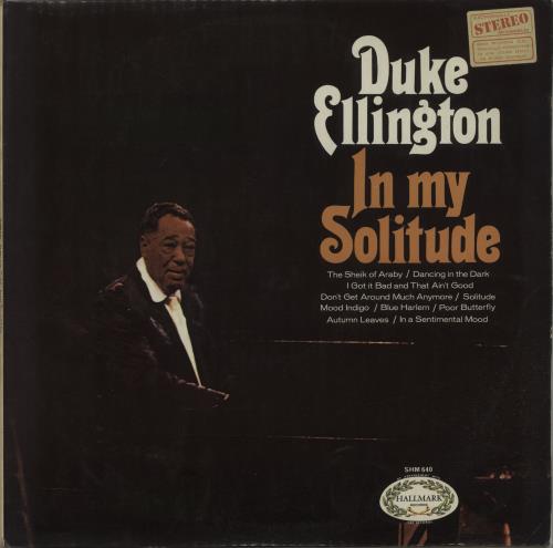 Duke Ellington In My Solitude vinyl LP album (LP record) UK DA3LPIN332324