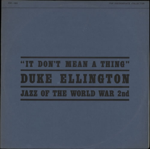 Duke Ellington It Don't Mean A Thing vinyl LP album (LP record) Italian DA3LPIT591352