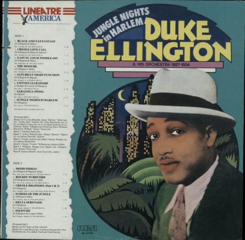Duke Ellington Jungle Nights In Harlem vinyl LP album (LP record) Italian DA3LPJU590587