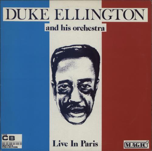 Duke Ellington Live In Paris vinyl LP album (LP record) UK DA3LPLI590624
