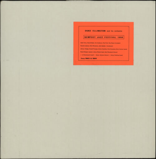 Duke Ellington Newport Jazz Festival 1959 2-LP vinyl record set (Double LP Album) Italian DA32LNE591361