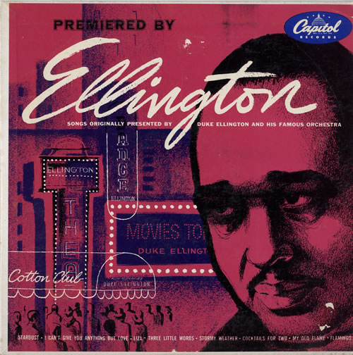 Duke Ellington Premiered By Ellington 10" vinyl single (10 inch record) US DA310PR551763