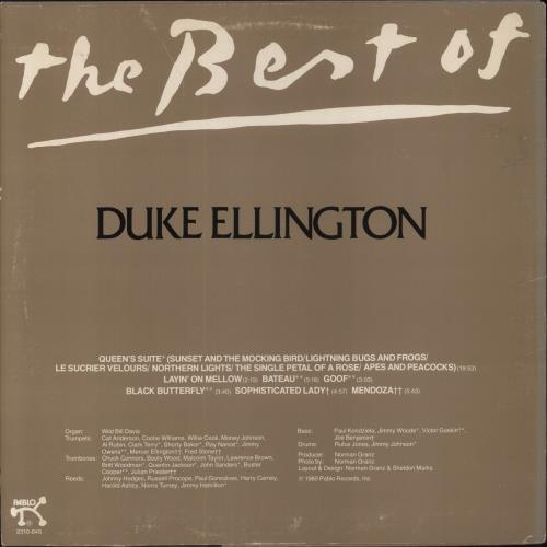 Duke Ellington The Best Of vinyl LP album (LP record) US DA3LPTH541259