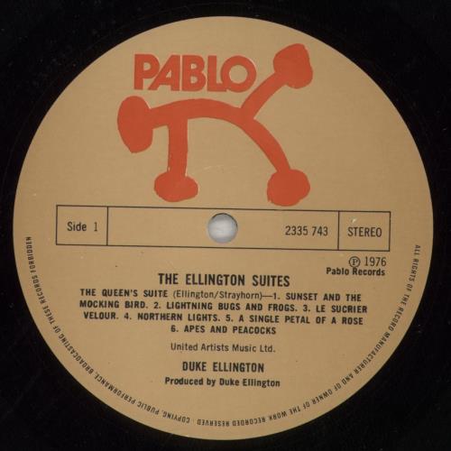 Duke Ellington The Ellington Suites vinyl LP album (LP record) UK DA3LPTH332291