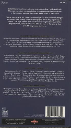 Duke Ellington The Essential Duke Ellington 4-CD album set UK DA34CTH727149