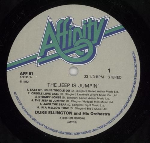 Duke Ellington The Jeep Is Jumpin' vinyl LP album (LP record) UK DA3LPTH651275