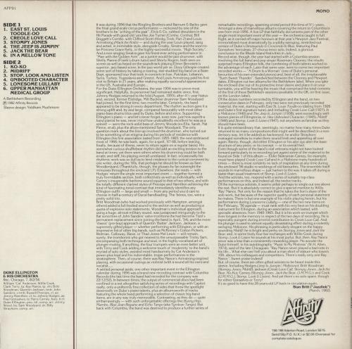 Duke Ellington The Jeep Is Jumpin' vinyl LP album (LP record) UK DA3LPTH651275