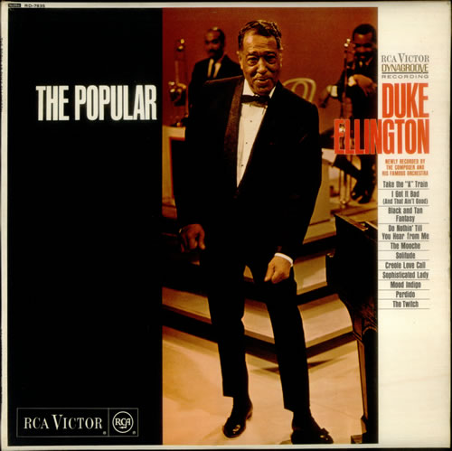 Duke Ellington The Popular Duke Ellington - Red Spot vinyl LP album (LP record) UK DA3LPTH542271