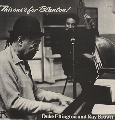 Duke Ellington This One's For Blanton + insert vinyl LP album (LP record) UK DA3LPTH332287