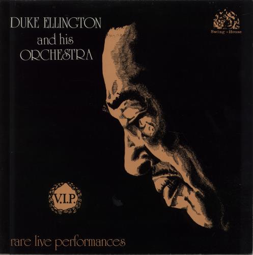 Duke Ellington V.I.P. - Rare Live Performances vinyl LP album (LP record) UK DA3LPVI669110