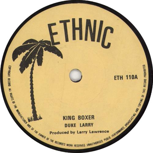 Duke Larry King Boxer 7" vinyl single (7 inch record / 45) UK ZUK07KI714034