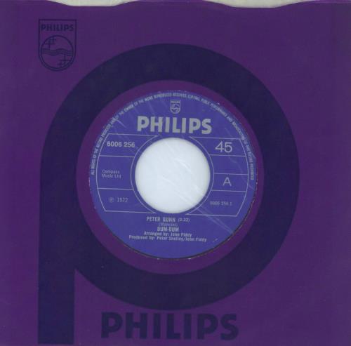 Dum-Dum Peter Gunn 7" vinyl single (7 inch record / 45) UK 5XR07PE805815