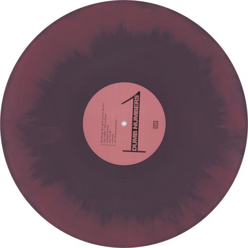 Dumb Numbers Dumb Numbers - Pink & Purple Vinyl + Numbered vinyl LP album (LP record) US I9PLPDU675888